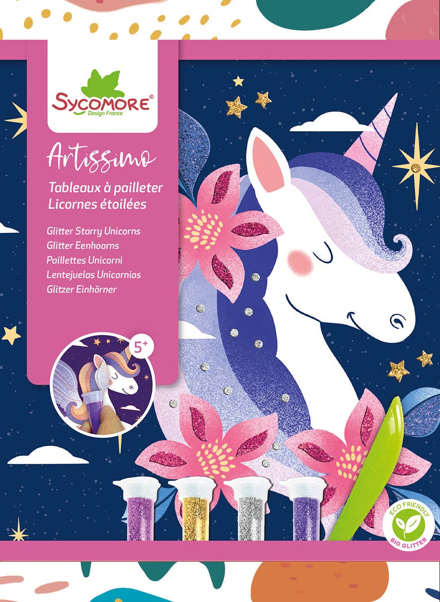 Unicorn Glitter Art Kit | Sycomore Artissimo