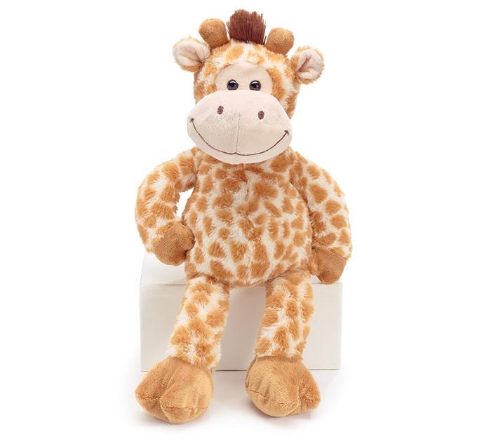Soft and floppy giraffe plush