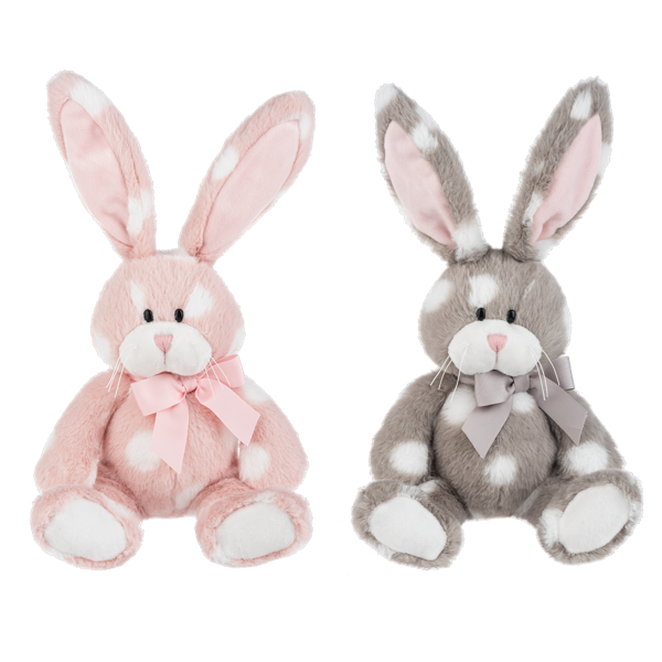 Dotty Delights bunnies both colors by GANZ