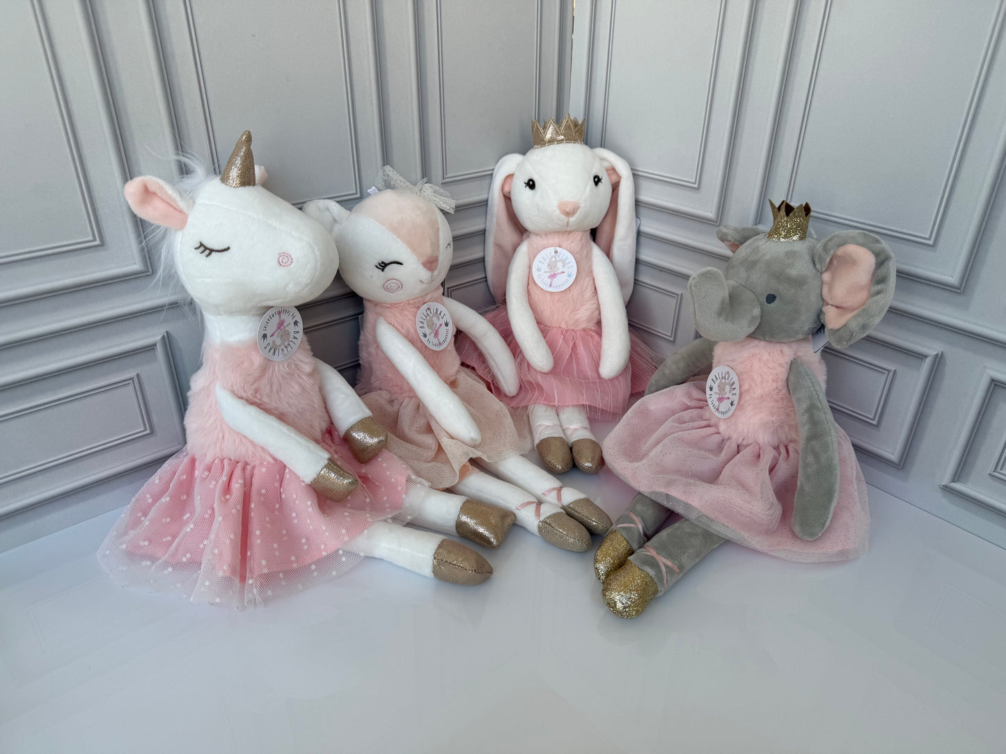 Ballerina cat Celine doll close-up