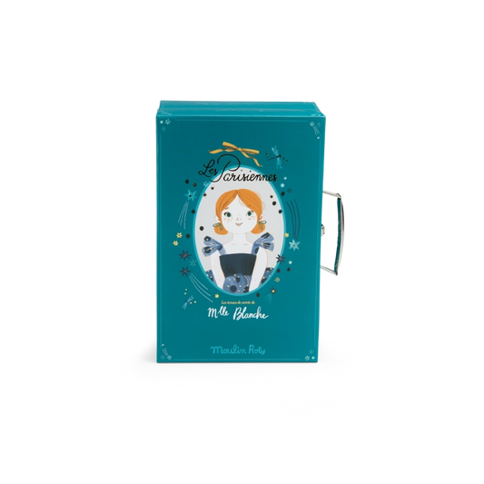 Evening dresses suitcase doll playset box by Moulin Roty