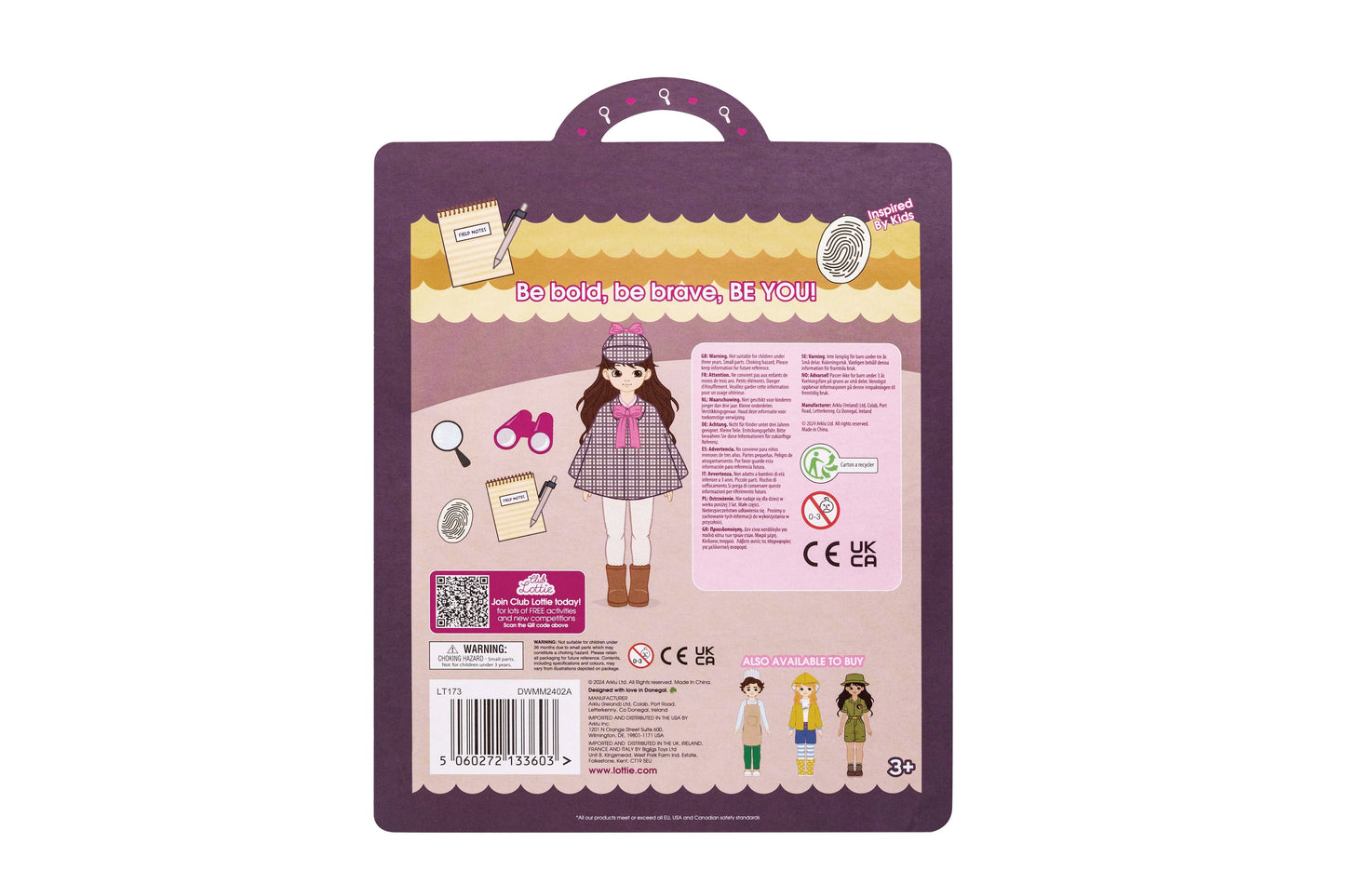 Lottie Dolls - Mystery Solver – Kids Fashion Doll Outfit Set