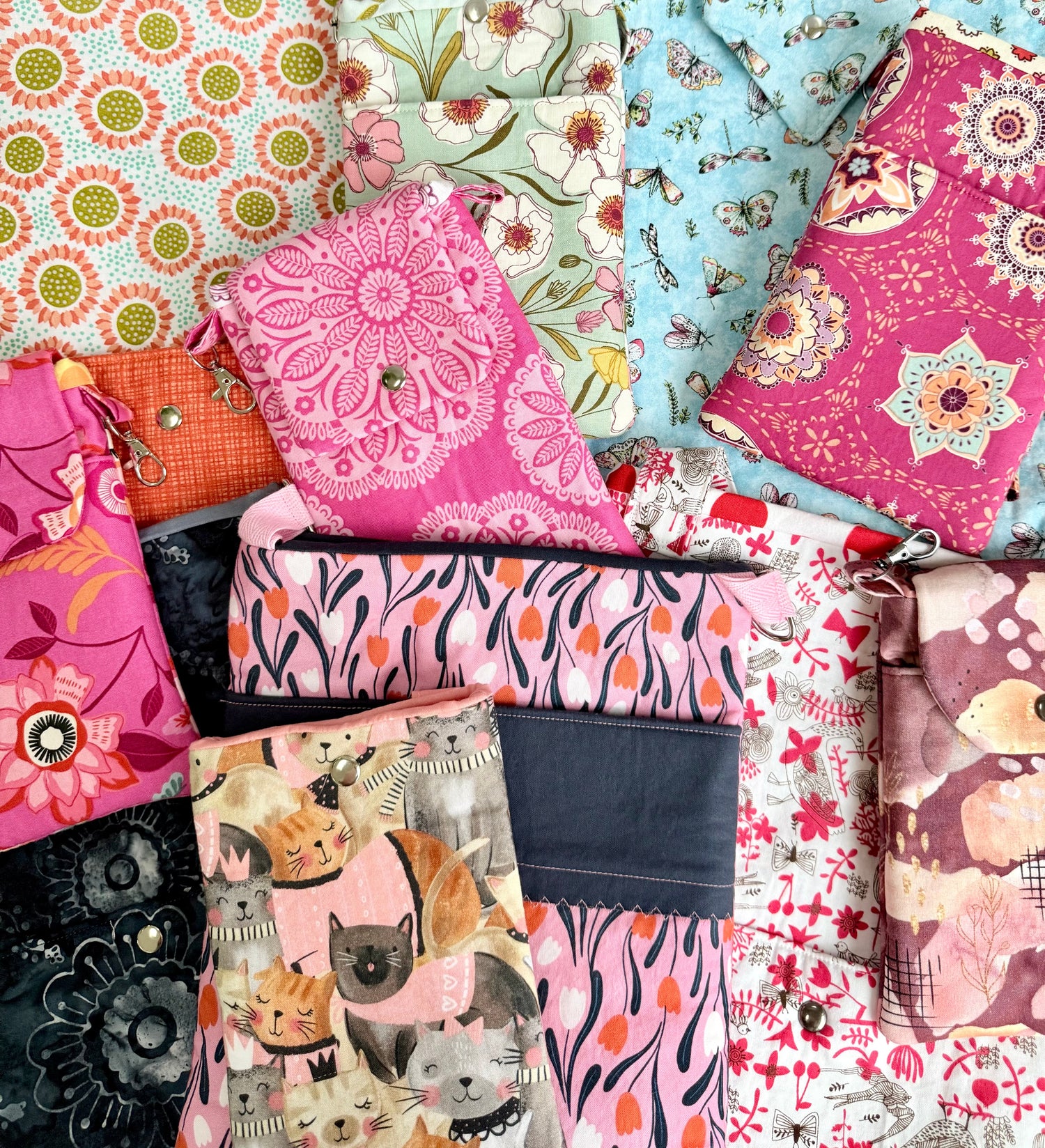 Ethel & Ivy Handmade Tote  and Crossbody Bags