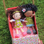 Coco soft doll close-up by HABA USA