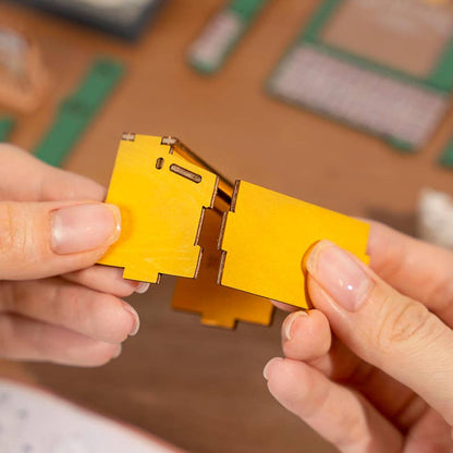 Century Post Office DIY Miniature Kit | Robotime