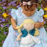Lily organic doll packaging by Tikiri Toys