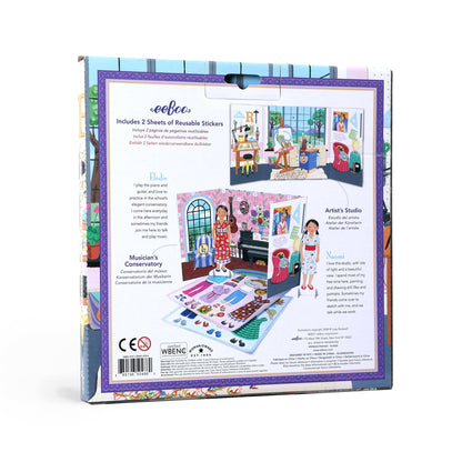Musician & Artist Paper Doll Set | eeBoo