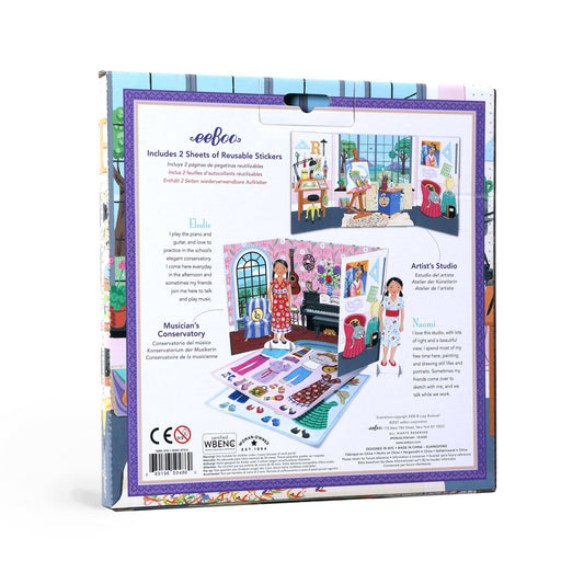 Musician & Artist Paper Doll Set | eeBoo