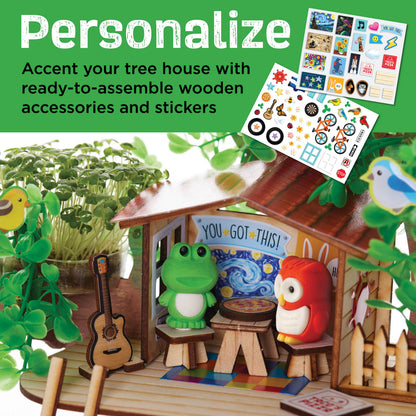 Build & Grow Tree House - DIY Craft Kit for Kids | Faber-Castell / Creativity for Kids