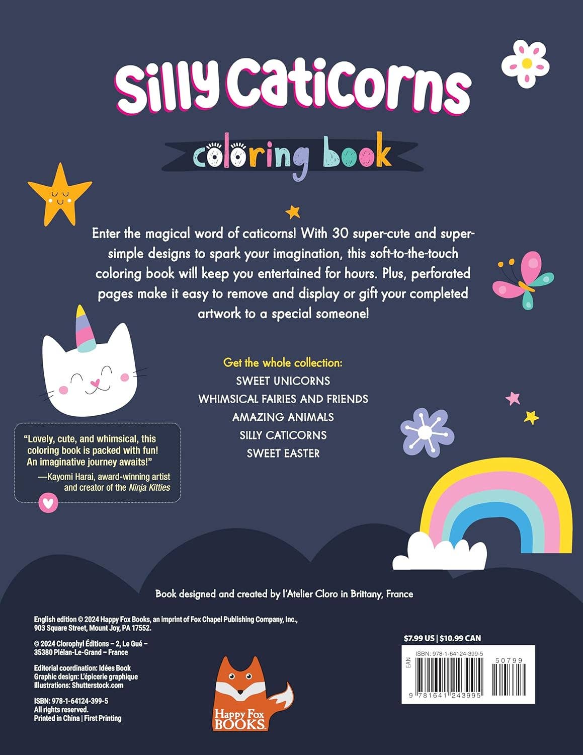 Silly Caticorns Coloring Book | Fox Chapel Publishing