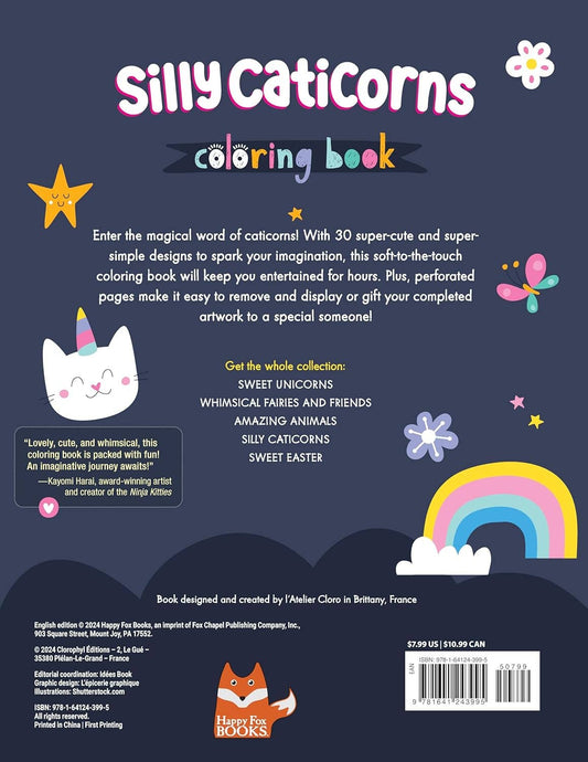 Silly Caticorns Coloring Book | Fox Chapel Publishing