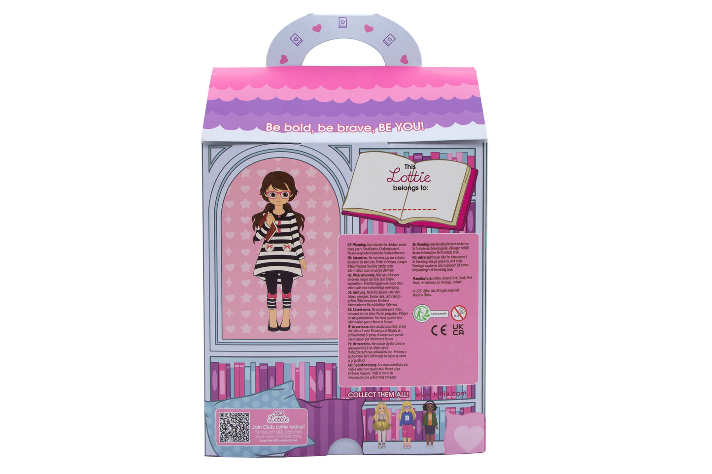 Lottie Dolls Story Time doll full set