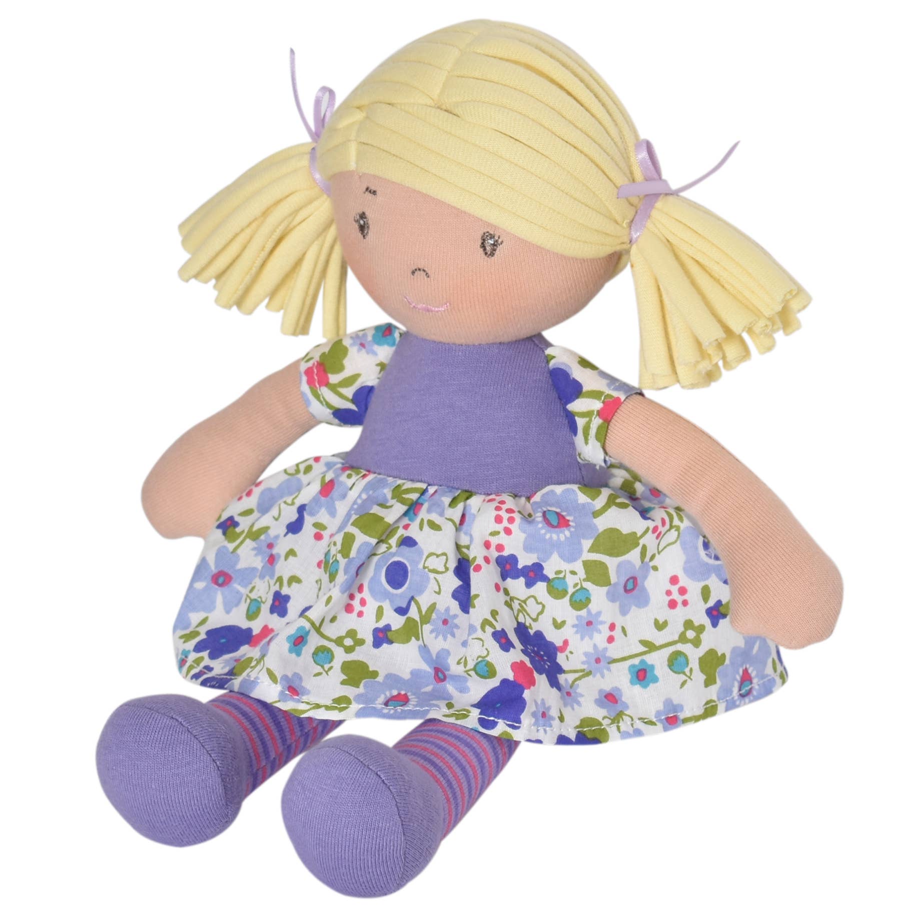 Lil'l Peggy soft doll back view by Tikiri Toys