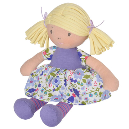 Lil'l Peggy soft doll back view by Tikiri Toys