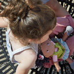 Cari soft doll box front by HABA USA