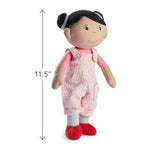 Snug Up Rumbi soft doll side view by HABA USA