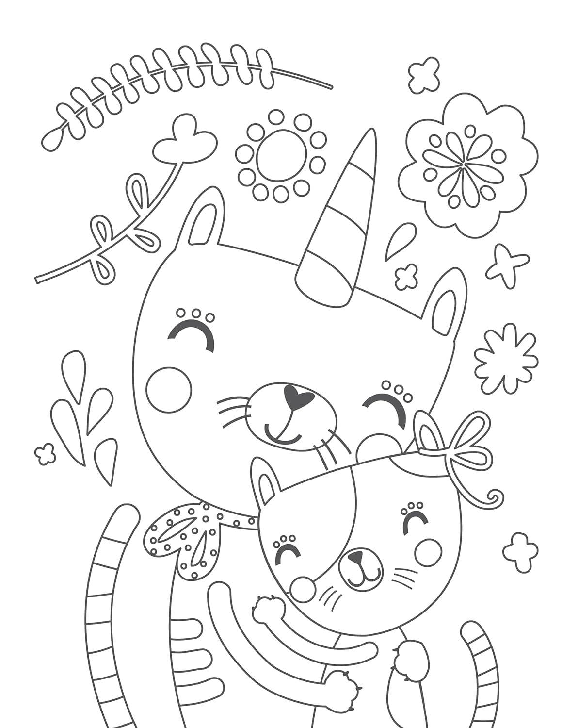 Silly Caticorns Coloring Book | Fox Chapel Publishing
