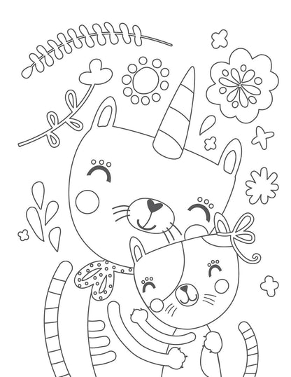 Silly Caticorns Coloring Book | Fox Chapel Publishing