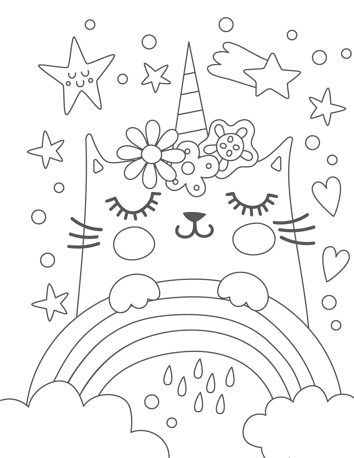 Silly Caticorns Coloring Book | Fox Chapel Publishing