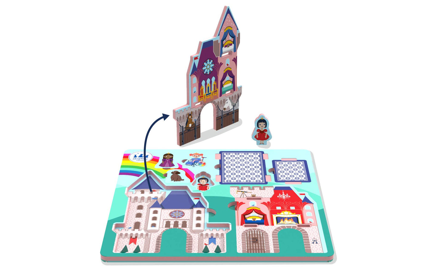Princess Castle Play House 3D Puzzle | Storytime Toys