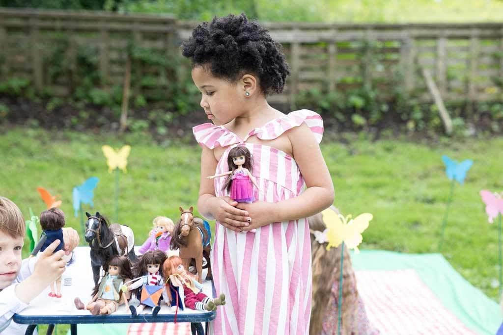 Lottie Dolls Spring Celebration Ballet doll side view