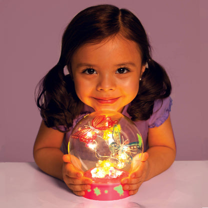 Butterfly Fairy Lights Globe DIY Craft Kit for Kids | Faber-Castell / Creativity for Kids -