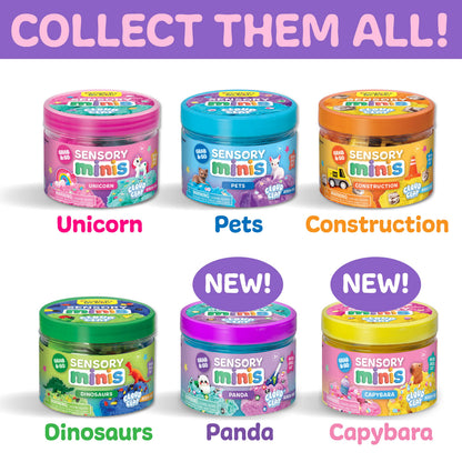 Sensory Mini Play Kit Jar with Cloud Clay: Panda Theme | Faber-Castell / Creativity for Kids