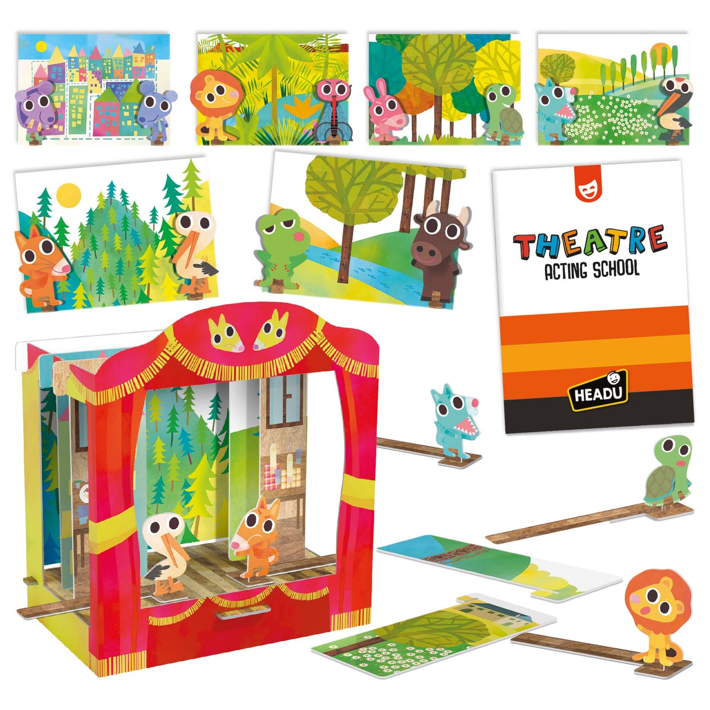 Theatre Acting School - DIY 3D Puzzle House | Headu USA