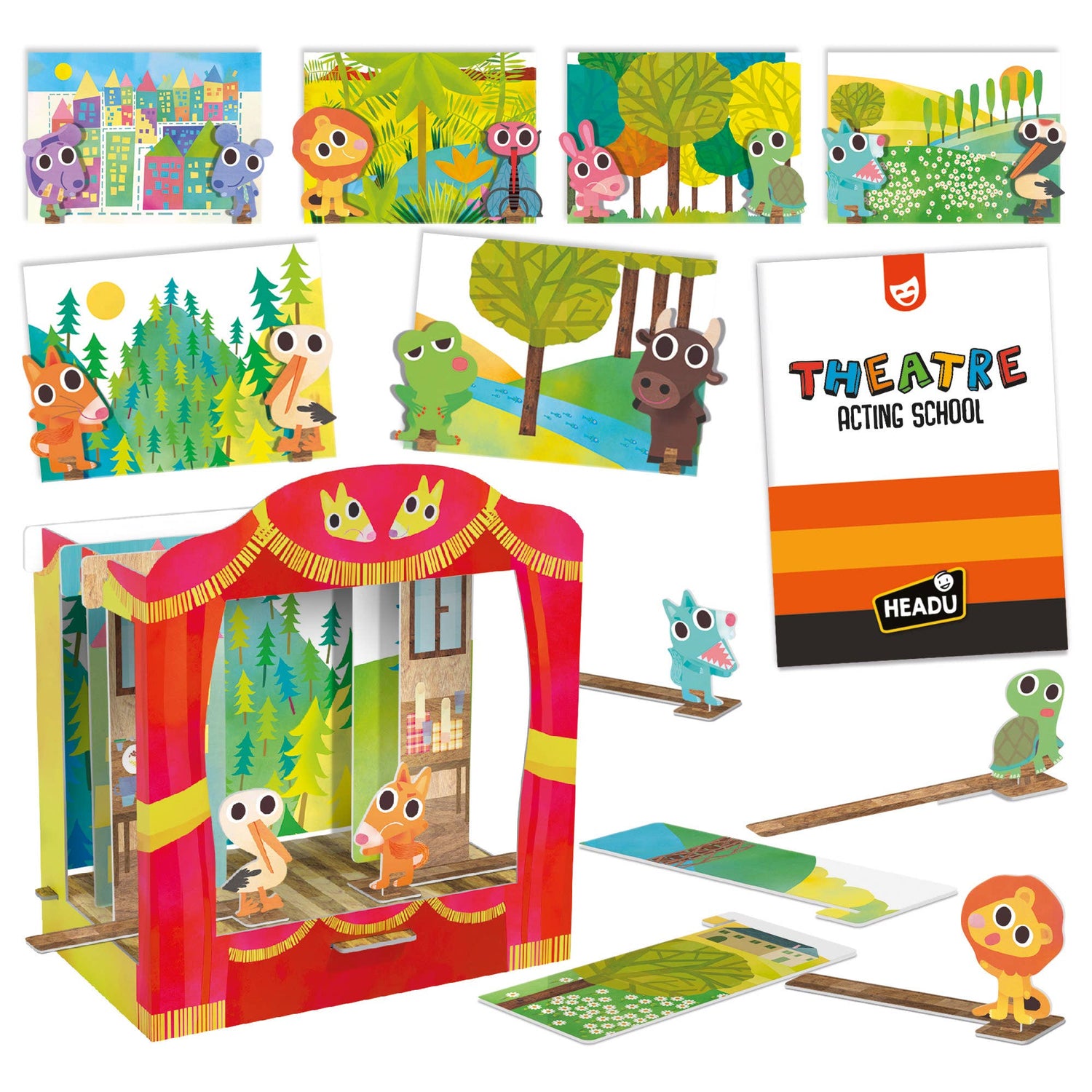 Theatre Acting School - DIY 3D Puzzle House | Headu USA