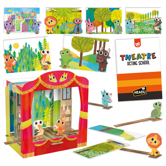 Theatre Acting School - DIY 3D Puzzle House | Headu USA