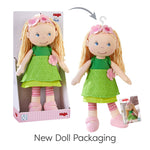 Mali soft doll packaging by HABA USA