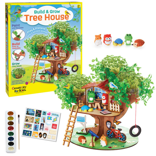 Build & Grow Tree House - DIY Craft Kit for Kids | Faber-Castell / Creativity for Kids