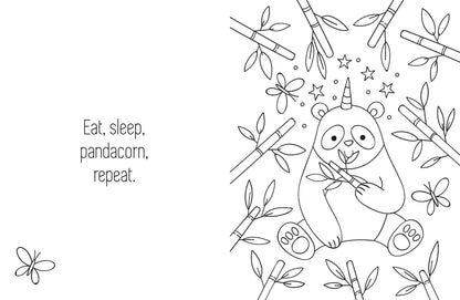 Coloring Book- Love Caticorns and Other Magical Mashups | Hachette Book Group