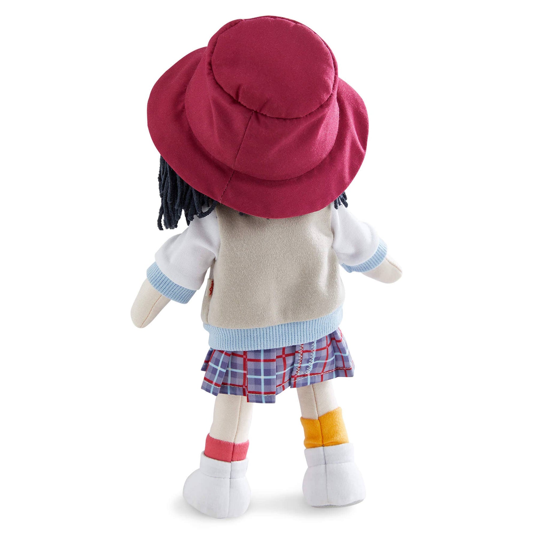 Yuki soft doll side view by HABA USA