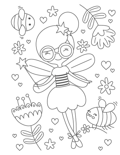 Whimsical Fairies and Friends Coloring Book | Fox Chapel Publishing -