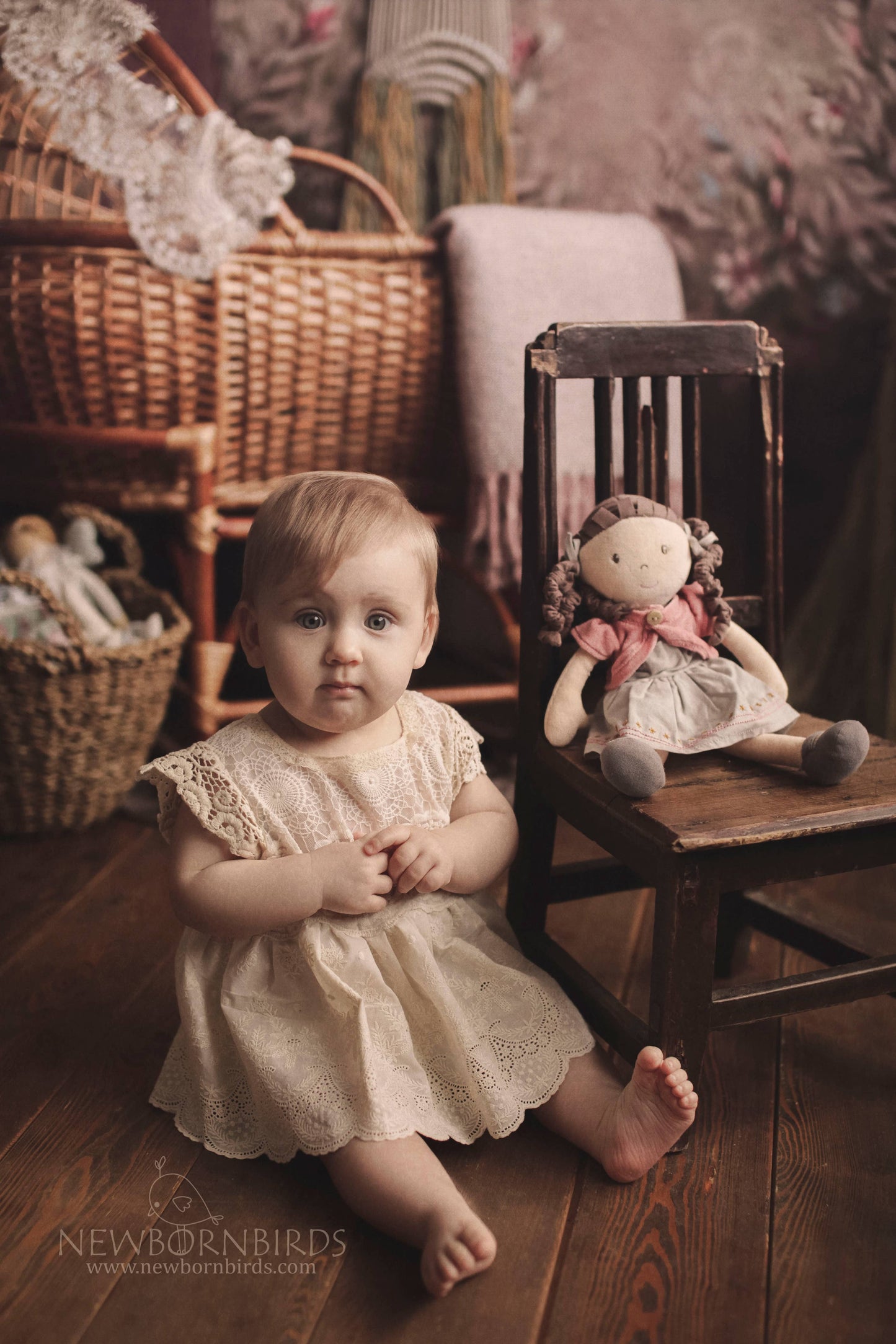 Tikiri Toys LLC - Organic Rose Doll with Brown Hair