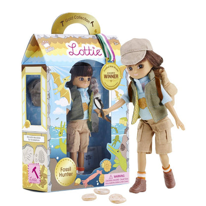 Lottie Dolls Fossil Hunter doll side view