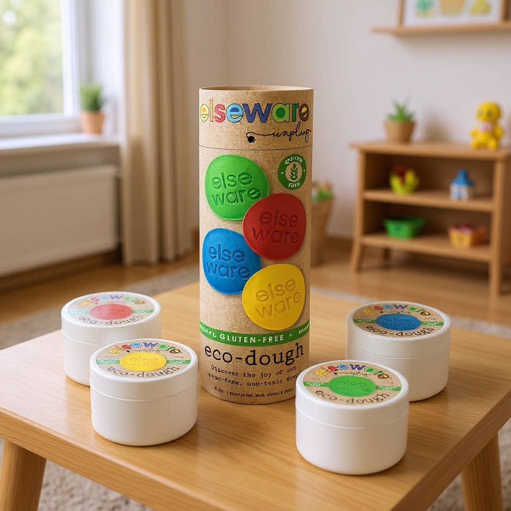 elseware unplug - Eco-Dough for Kids 4-Pack, Gluten-Free