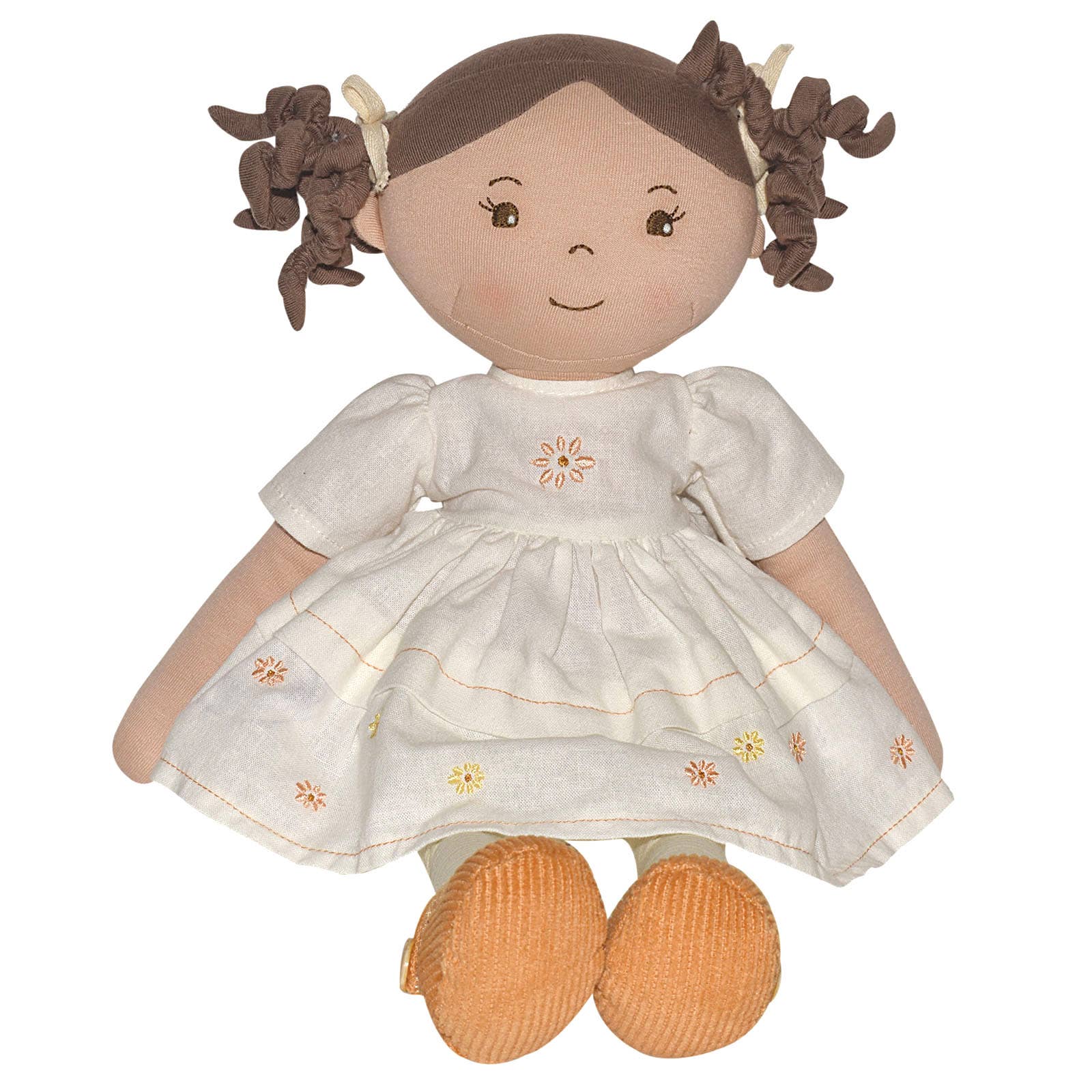 Cecilia doll side view by Tikiri Toys