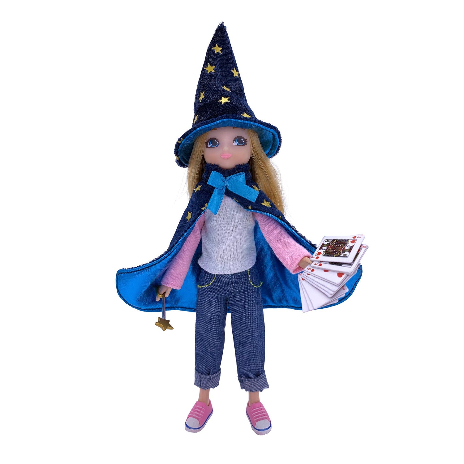 Magician Girl, 9" Fashion Doll- Outfit Set | Lottie Dolls