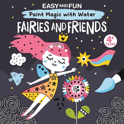 Fairies and Friends Paint Magic with Water Coloring Book | Fox Chapel Publishing