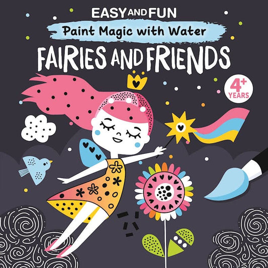 Fairies and Friends Paint Magic with Water Coloring Book | Fox Chapel Publishing