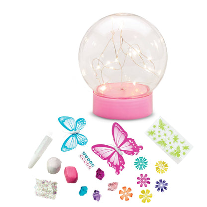 Butterfly Fairy Lights Globe DIY Craft Kit for Kids | Faber-Castell / Creativity for Kids -