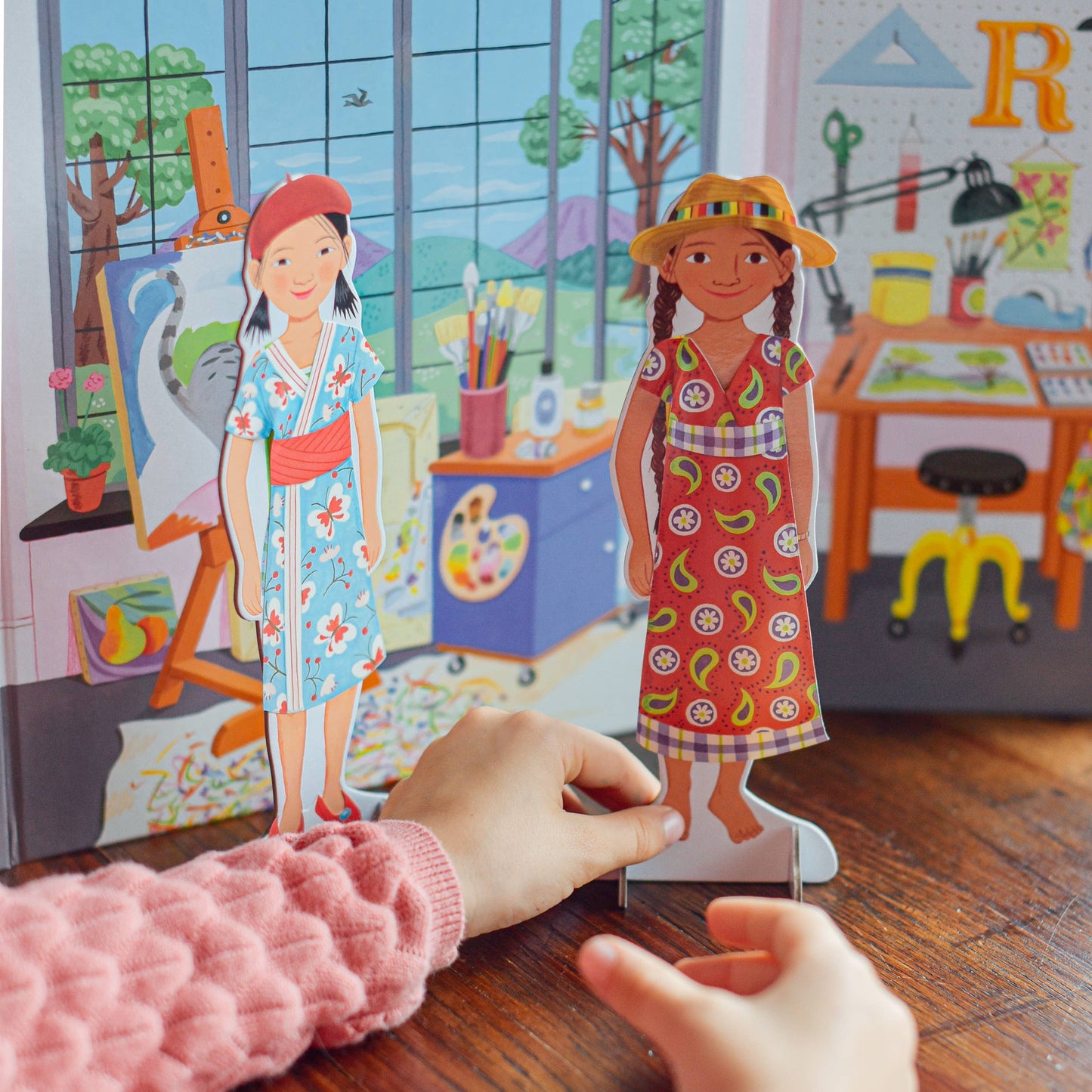 Musician & Artist Paper Doll Set | eeBoo