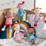 Snug Up Gabriel soft doll full view by HABA USA