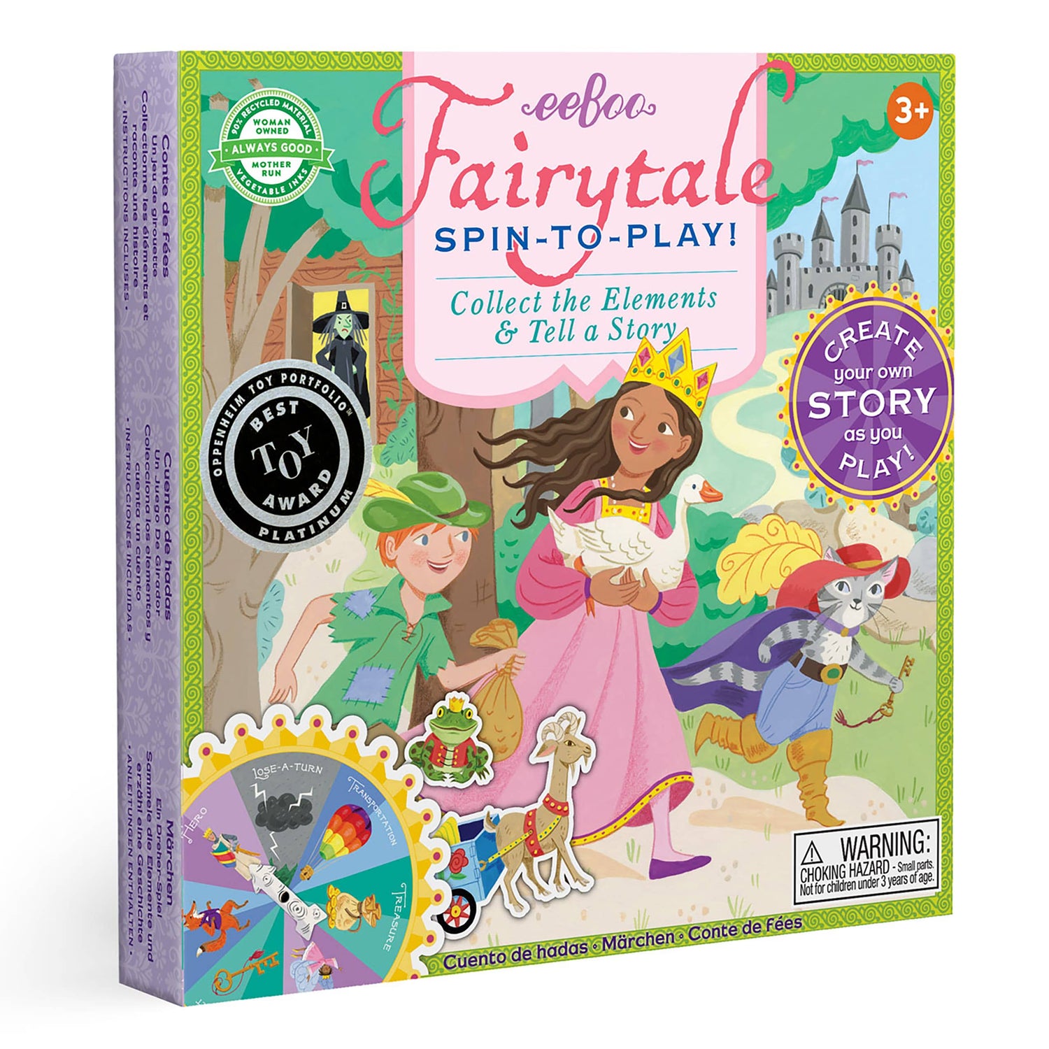 Fairytale Spinner Game | eeBoo