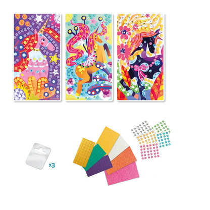 Unicorn Sticker Fun Art Kit | Sycomore