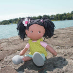 Cari soft doll box back by HABA USA