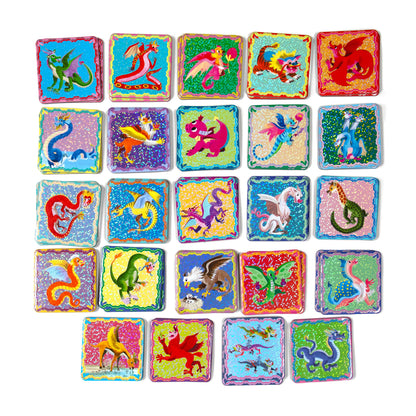 Dragons Shiny Memory & Matching Game | eeBoo