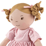 Amelia doll close-up by Tikiri Toys